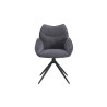Chaise pivotante MAHONIA en tissu