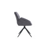 Chaise pivotante MAHONIA en tissu