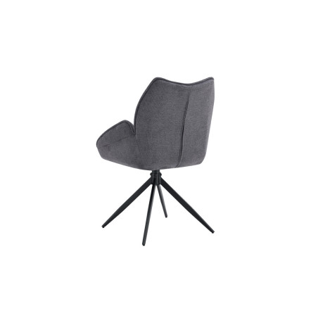 Chaise pivotante MAHONIA en tissu