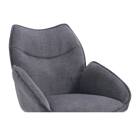 Chaise pivotante MAHONIA en tissu
