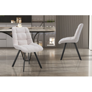 Chaise LILAS en tissu