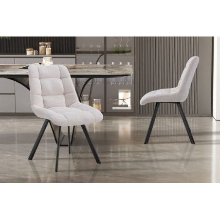 Chaise LILAS en tissu