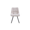 Chaise LILAS en tissu