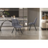 Chaise LILAS en tissu