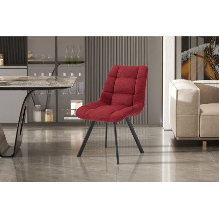 Chaise LILAS en tissu