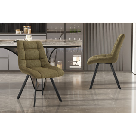Chaise LILAS en tissu