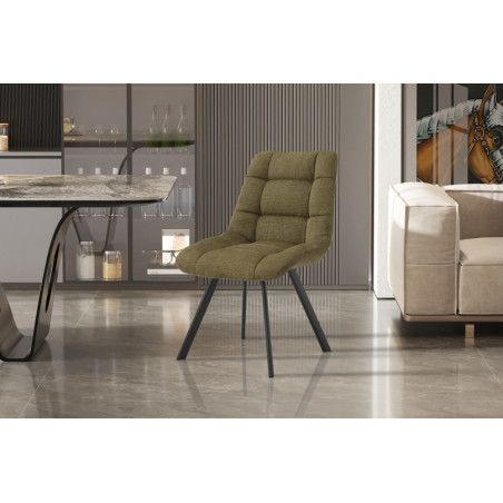 Chaise LILAS en tissu