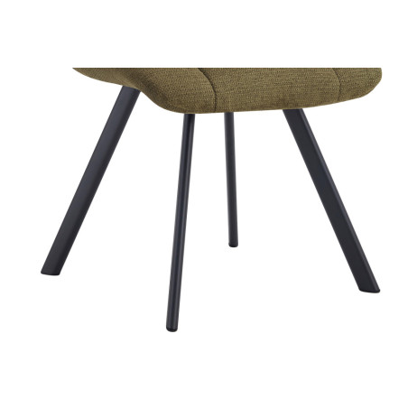 Chaise LILAS en tissu
