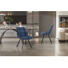 Chaise LILAS en tissu