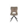 Chaise pivotante MURIER en tissu