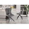 Chaise pivotante MURIER en tissu