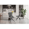Chaise pivotante MURIER en tissu