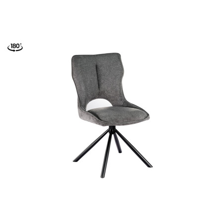 Chaise pivotante MURIER en tissu