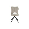 Chaise pivotante MURIER en tissu