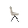 Chaise pivotante MURIER en tissu