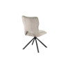 Chaise pivotante MURIER en tissu