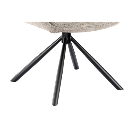 Chaise pivotante MURIER en tissu
