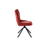 Chaise pivotante MURIER en tissu