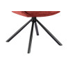 Chaise pivotante MURIER en tissu