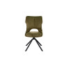 Chaise pivotante MURIER en tissu