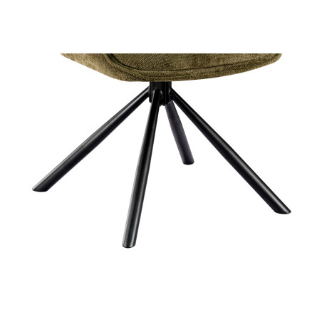 Chaise pivotante MURIER en tissu