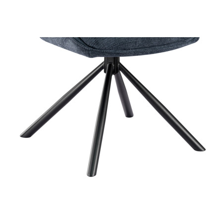 Chaise pivotante MURIER en tissu