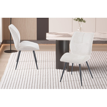 Chaise FAYARD en tissu
