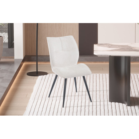 Chaise FAYARD en tissu