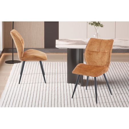 Chaise FAYARD en tissu