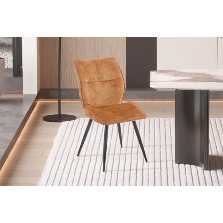 Chaise FAYARD en tissu