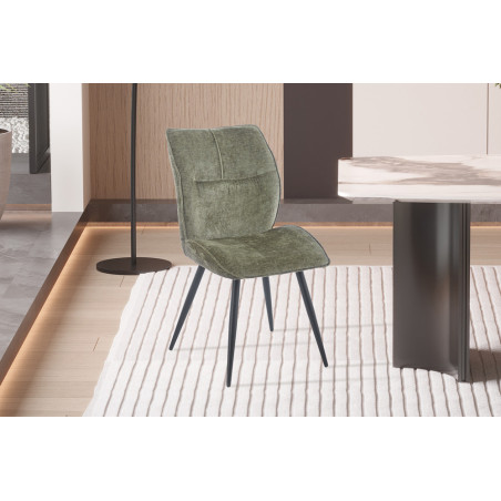 Chaise FAYARD en tissu
