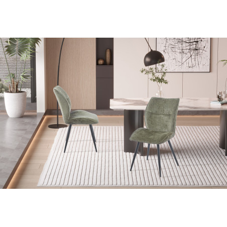 Chaise FAYARD en tissu
