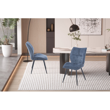 Chaise FAYARD en tissu