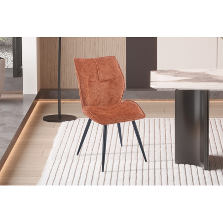 Chaise FAYARD en tissu
