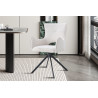 Chaise pivotante BOULEAU en tissu