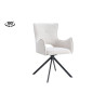Chaise pivotante BOULEAU en tissu