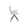 Chaise pivotante BOULEAU en tissu