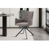 Chaise pivotante BOULEAU en tissu