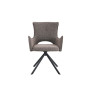 Chaise pivotante BOULEAU en tissu