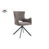 Chaise pivotante BOULEAU en tissu