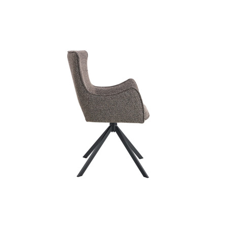 Chaise pivotante BOULEAU en tissu