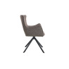 Chaise pivotante BOULEAU en tissu