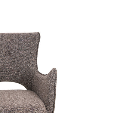 Chaise pivotante BOULEAU en tissu