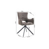 Chaise pivotante BOULEAU en tissu