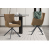 Chaise pivotante BOULEAU en tissu