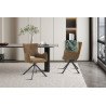 Chaise pivotante BOULEAU en tissu