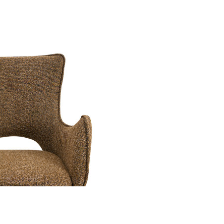 Chaise pivotante BOULEAU en tissu
