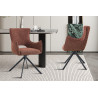 Chaise pivotante BOULEAU en tissu