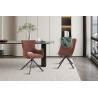Chaise pivotante BOULEAU en tissu