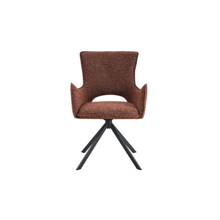 Chaise pivotante BOULEAU en tissu